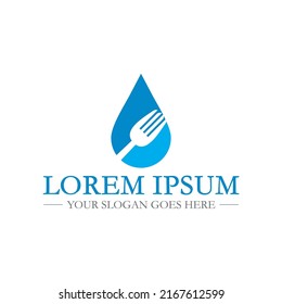 Restaurantlogo, Lebensmittellogo, Vektorgrafik