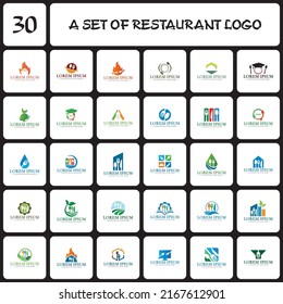 logotipo del restaurante, vector del logotipo del alimento