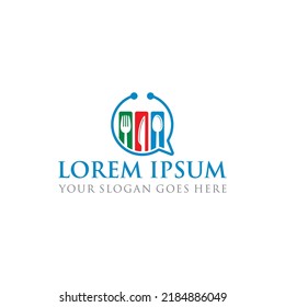 logotipo del restaurante, vector del logotipo del alimento
