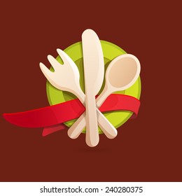 Restaurant logo icon