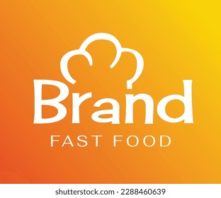 Restaurant logo icon design template elements. Creative fast food logo with cat inspiration. Usable for Branding and Business Logos.

