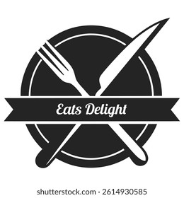 Restaurant Logo Icon Vector Art Illustration Design