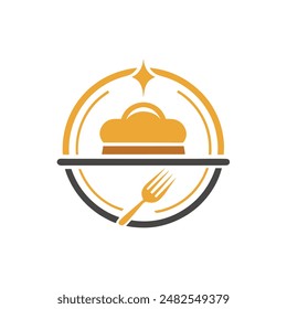 logotipo del restaurante icono Ilustración vectorial utilizable