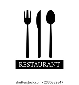 Restaurant logo icon vector template isolated on a white background