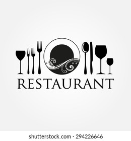 Restaurant logo - idea for the sign / logo / label element