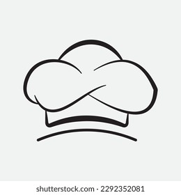 restaurant logo illustration chef food delicious creative design.