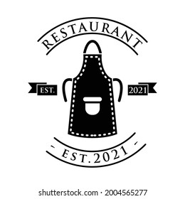 Plantilla de diseño de vectores de ilustración con logotipo de restaurante.