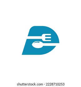 Restaurant logo with Letter D design