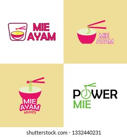 Restaurant Logo. Noodle Logo Design.