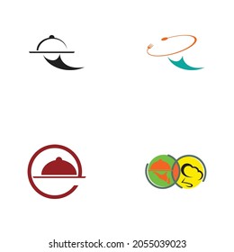 restaurant logo set vector illustration design template