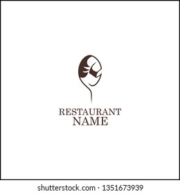 restaurant logo, spoon and fork