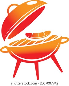 Restaurant Logo, Steak Tandoor Vector 