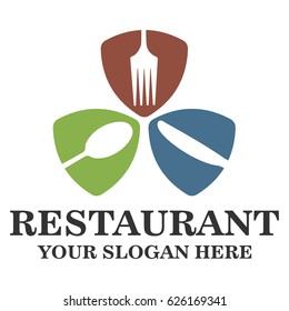 Restaurant logo template
