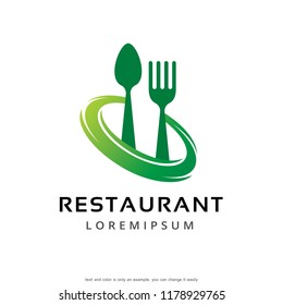 Restaurant Logo Template Design Vector, Emblem, Concept Design, Creative Symbol, Icon