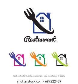 Restaurant Logo Template Design Vector, Emblem, Design Concept, Creative Symbol, Icon