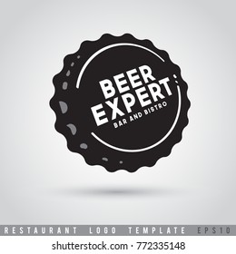 Restaurant Logo Template : Vector Illustration
