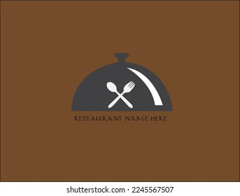 restaurant logo vector design eps