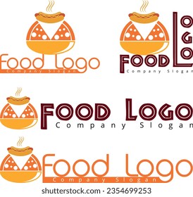 Restaurant-Logo, Vektordesign des Food-Logos