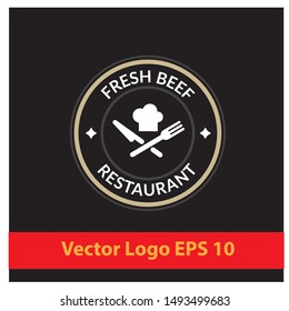 restaurant logo Vector EPS 10 design template