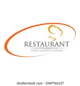 restaurant logo vector illustration design template