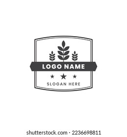 Restaurant Logo - Vector Illustration, Editable Graphic Design For Your Design.