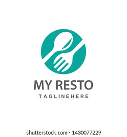 Restaurant logo vector ilustration design