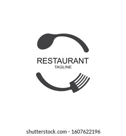 Restaurant logo vector ilustration design