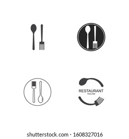 Restaurant logo vector ilustration design