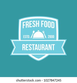 Restaurant logo vintage icons vector symbol illustration emblem isolated modern concept 