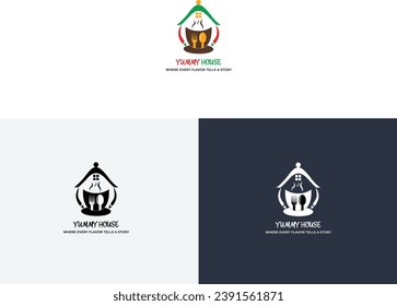 Its a restaurant logo which can be used for a startup restaurant business