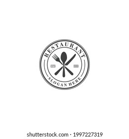 logotipo del restaurante de fondo blanco