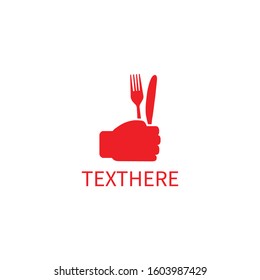 Restaurant logos, spoon and fork vectors, icons can be edited