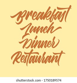 restaurante almuerzo cena desayuno carta