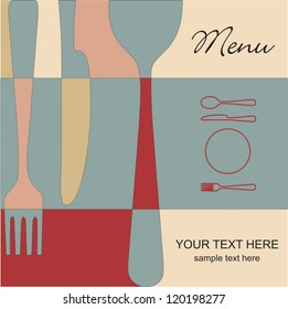 Restaurant menu