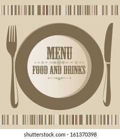 Restaurant menu