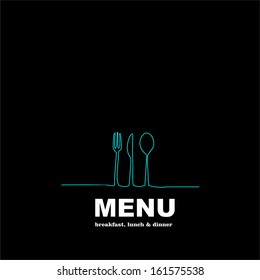 Restaurant menu