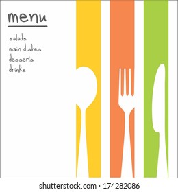 Restaurant menu