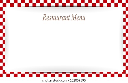 restaurant menu
