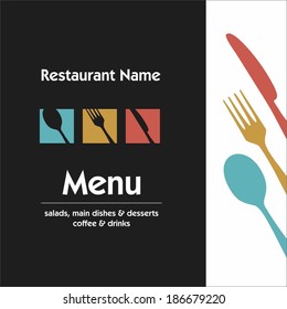 Restaurant menu
