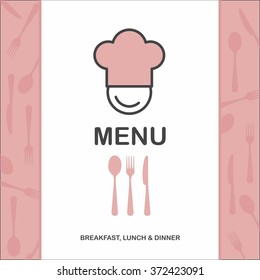 Restaurant menu