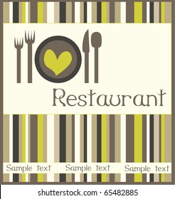 restaurant menu