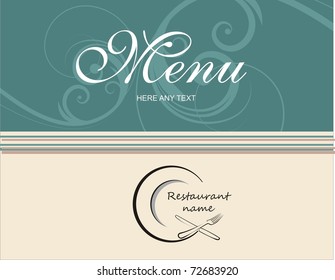 Restaurant menu