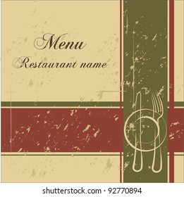 Restaurant menu