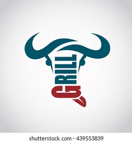 Restaurant-Menü Rindfleisch-Symbol