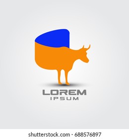 restaurant menu beef meat icon