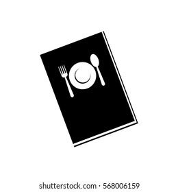 Restaurant menu book icon vector illustration graphic design