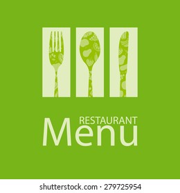 restaurant menu card
