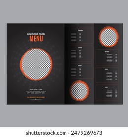 Restaurant Menu Card Design: Delectable Food