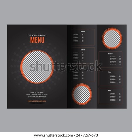 Restaurant Menu Card Design: Delectable Food