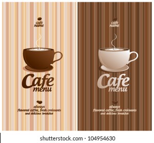 Restaurant Menu Card Design template.